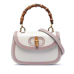 Gucci Bamboo Top Handle Bag Leather #326589G22B